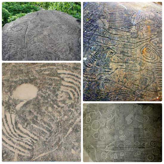 stone field in sapa vietnam inscriptions
